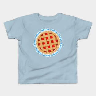 "Sugar, Butter, Flour" - Waitress Lyrics Kids T-Shirt